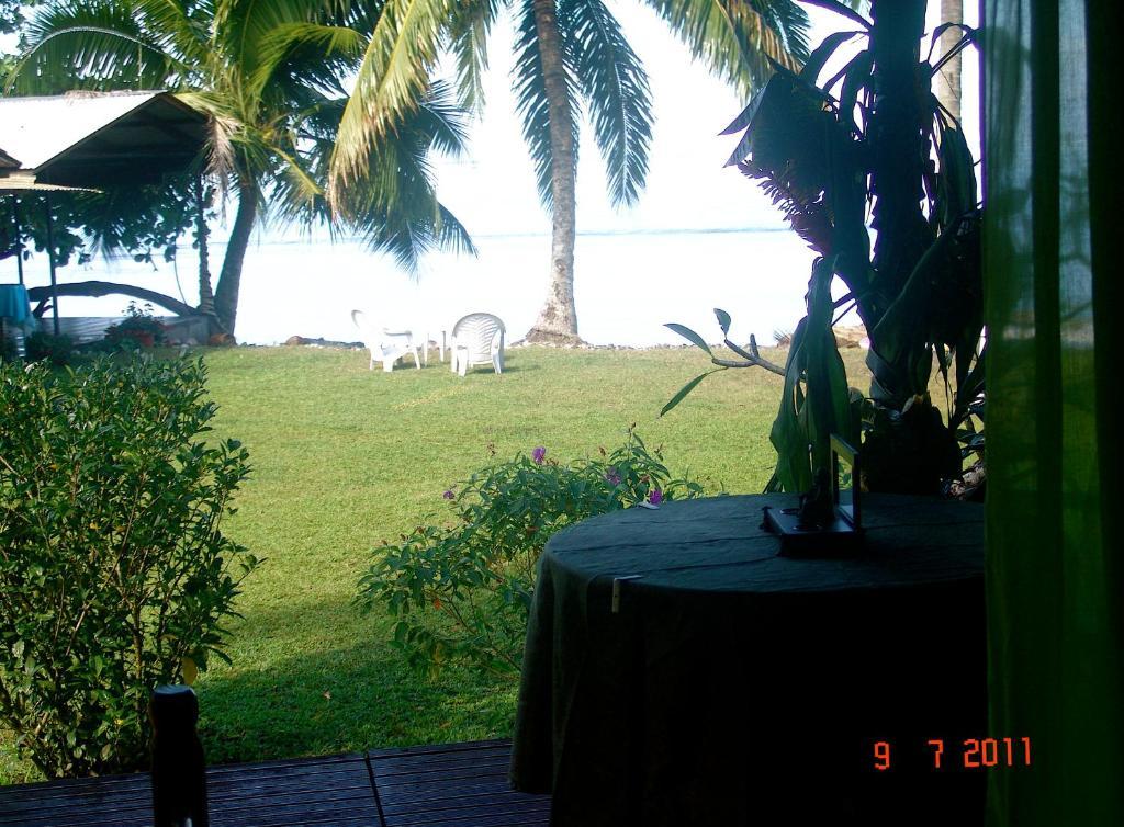 Tauhanihani Village Lodge La Vague Bleue Teahupoo Exterior photo
